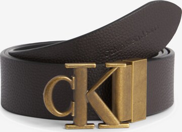 Ceinture Calvin Klein Jeans en noir : devant