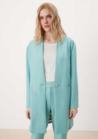 Blazer s.Oliver BLACK LABEL en bleu : devant
