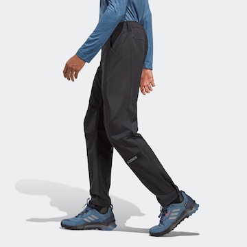 ADIDAS TERREX Slim fit Outdoor trousers in Black
