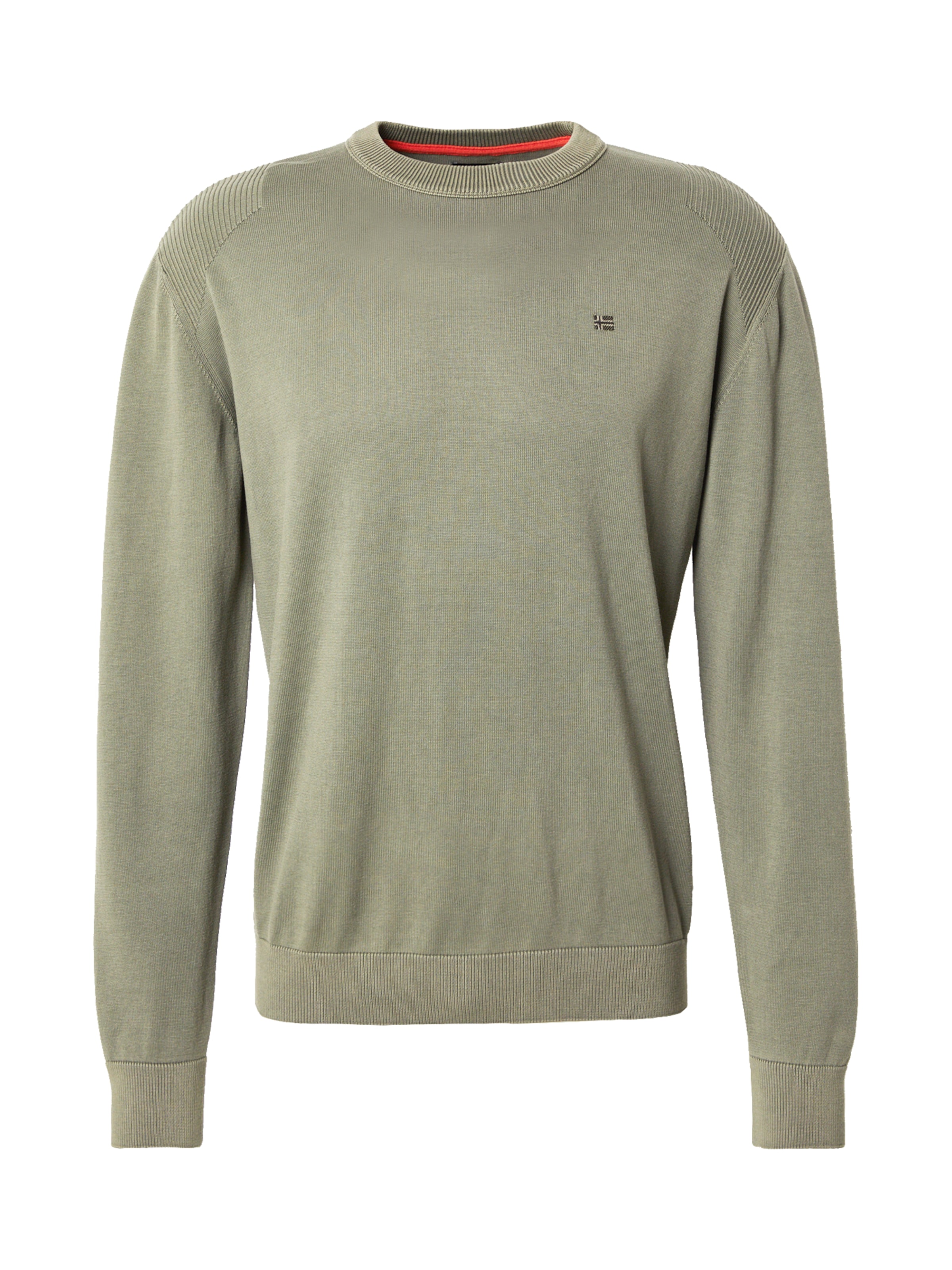 NAPAPIJRI Pulóver 'D-AREN' - zöld: elől