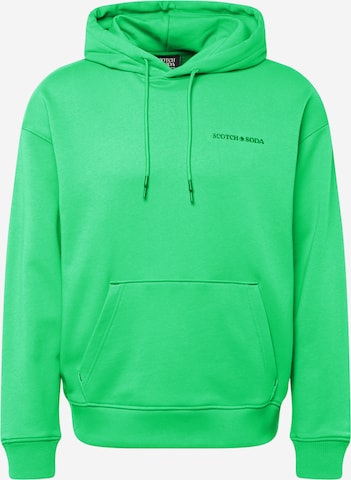 Sweat-shirt SCOTCH & SODA en vert : devant