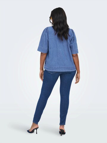Camicia da donna 'CARASTRA' di ONLY Carmakoma in blu
