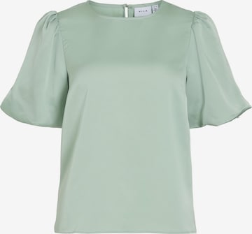 VILA - Blusa 'VIELLETTE' en verde: frente