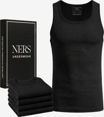 NERS Undershirt 'Luxe' in Black: front