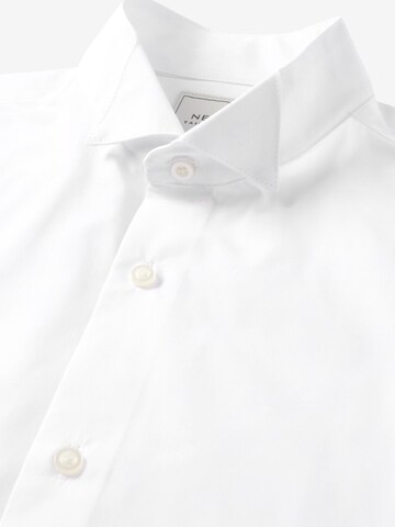 Next Slim fit Overhemd in Wit