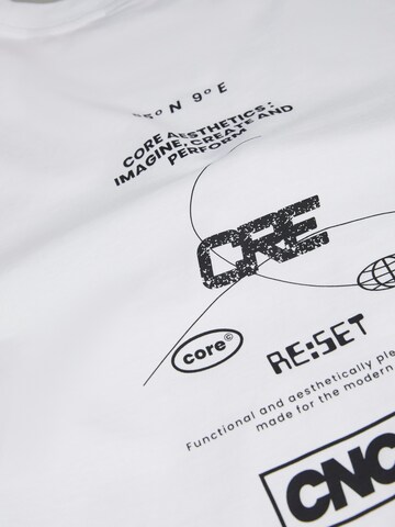T-Shirt 'RESET' JACK & JONES en blanc