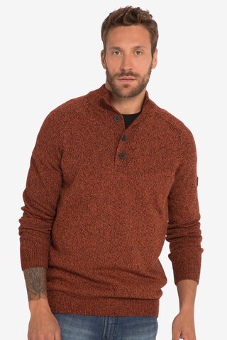 JP1880 Sweater in Brown: front