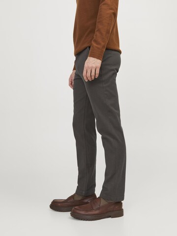 JACK & JONES Regular Chino trousers in Brown