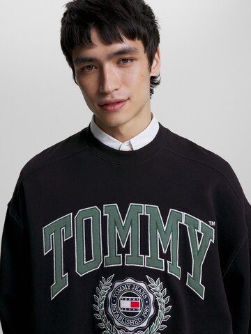 Tommy Jeans Sweatshirt in Schwarz