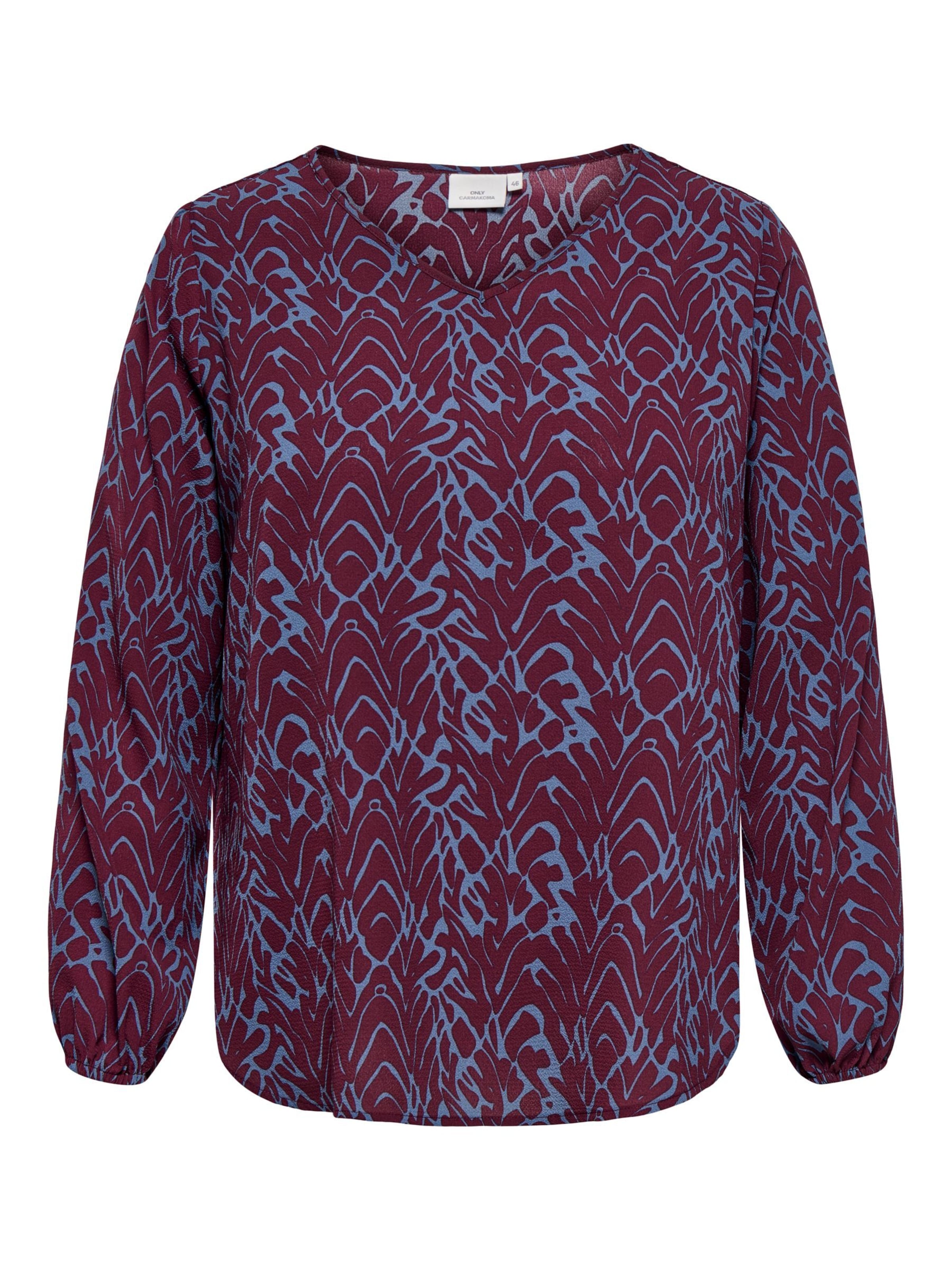 ONLY Carmakoma Blouse 'CARVica' in Red: front