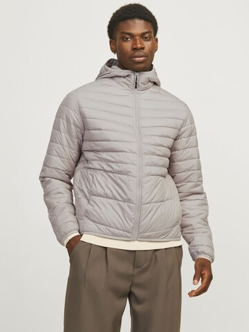 JACK & JONES Übergangsjacke in Grau: Vorderseite