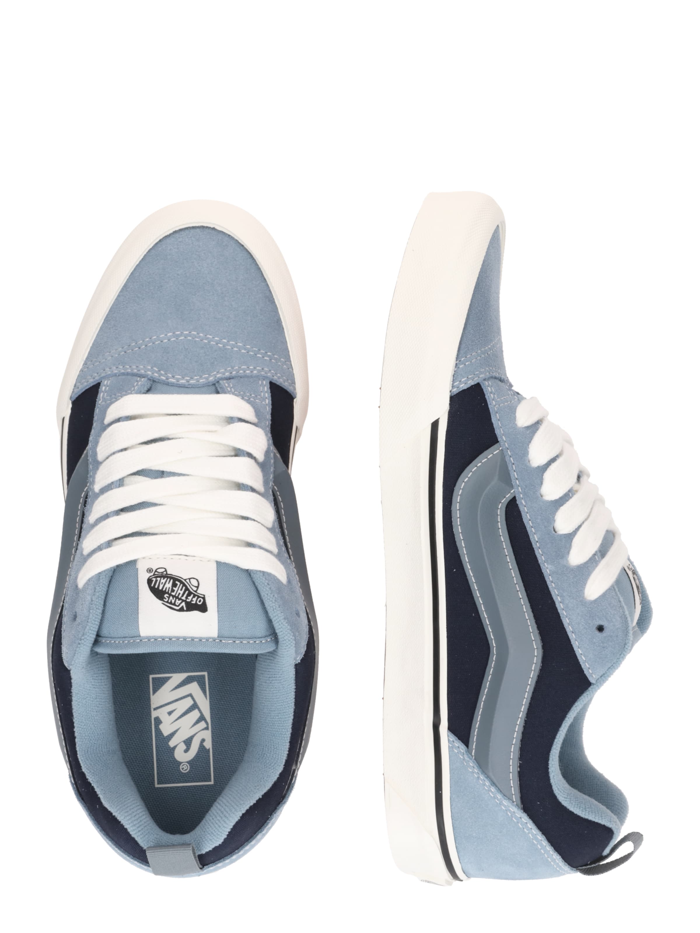VANS Trainers 'Knu Skool' in Blue: side