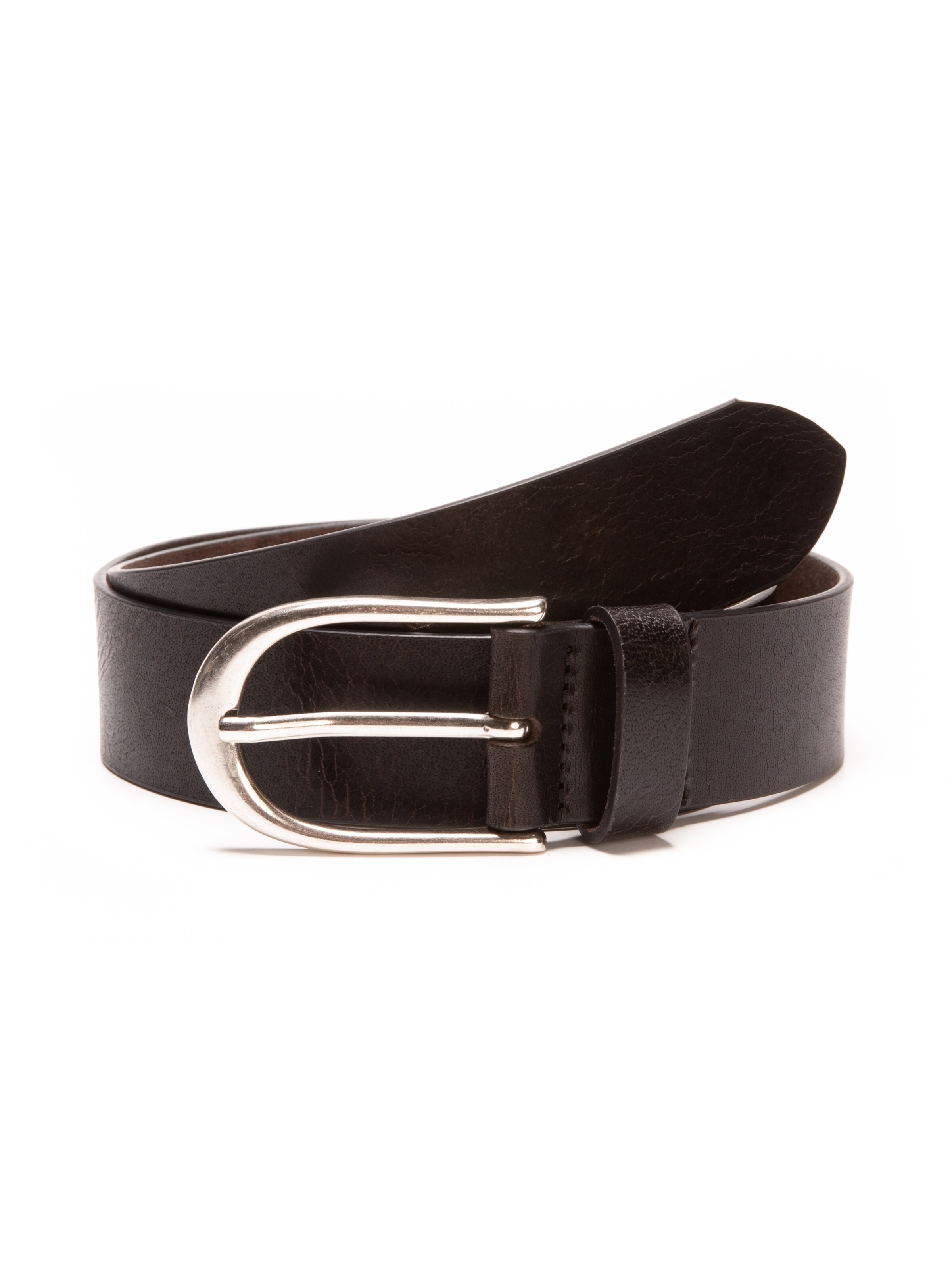 BA98 Riem 'Cologne' in Zwart: voorkant