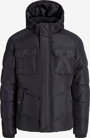 Veste d’hiver JACK & JONES en noir : devant