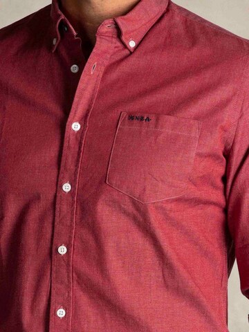 NZA New Zealand Auckland Regular fit Overhemd in Rood