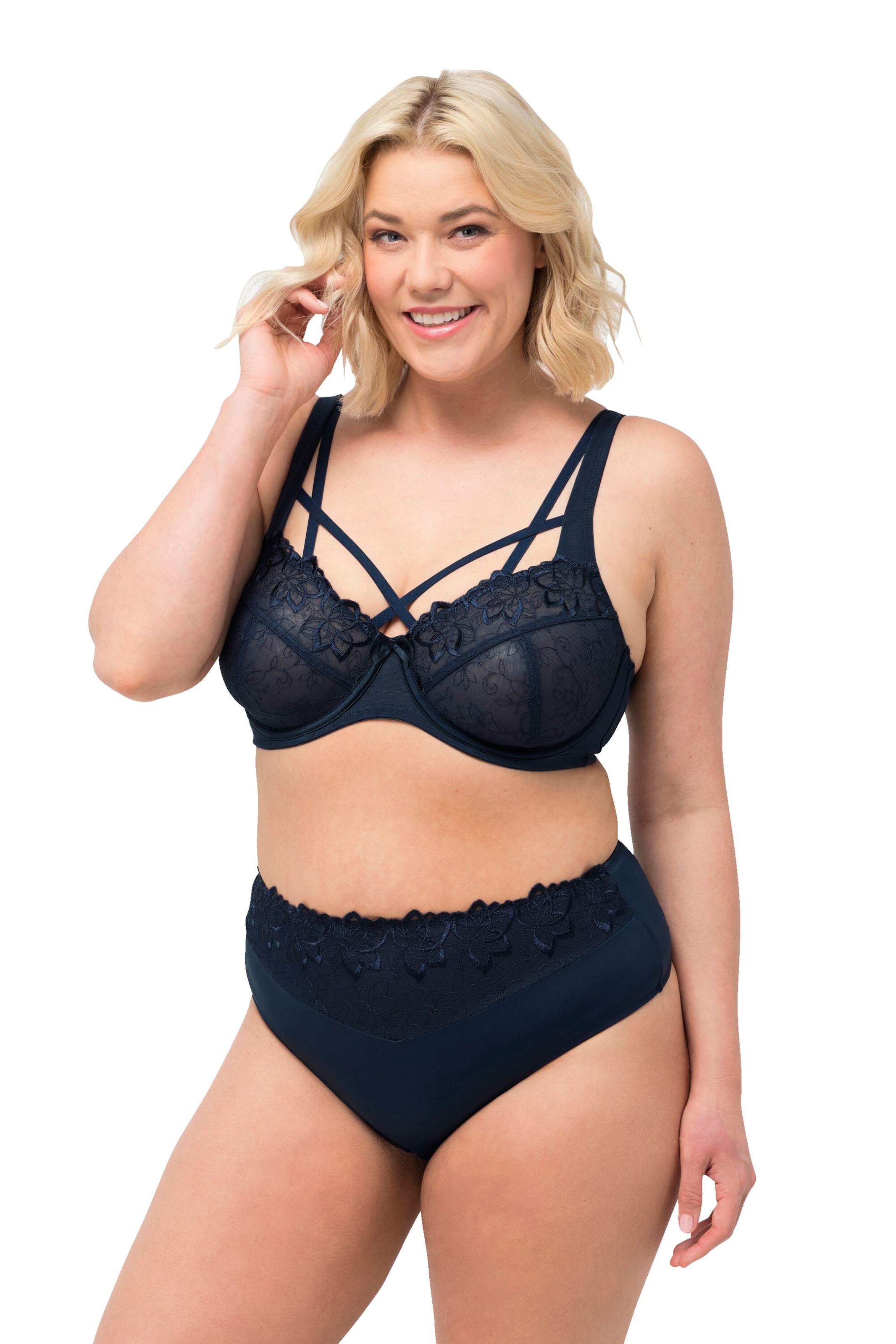 TruYou Thong in Blue: front