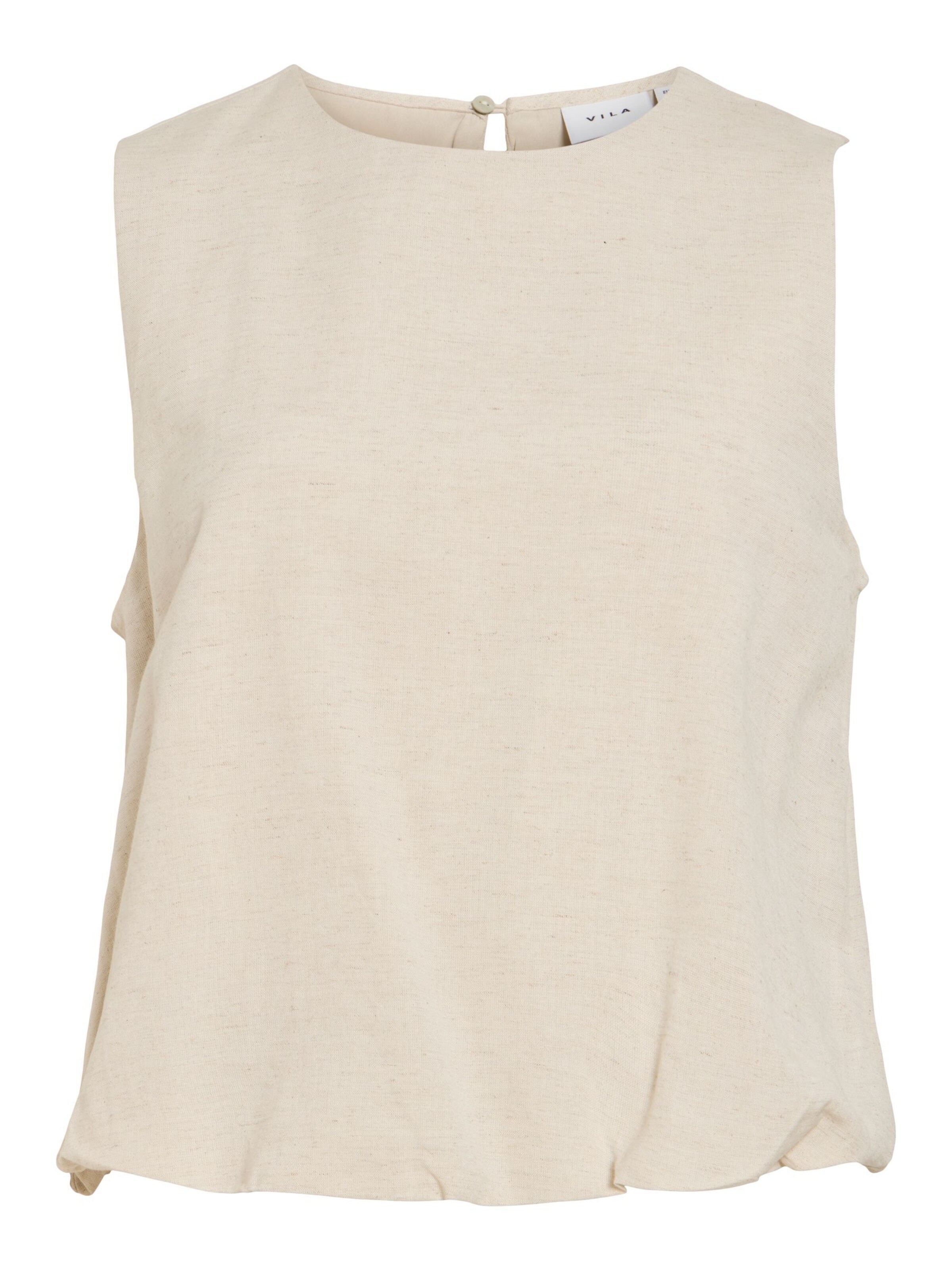 VILA Top 'VIPrisilla' in Beige: front
