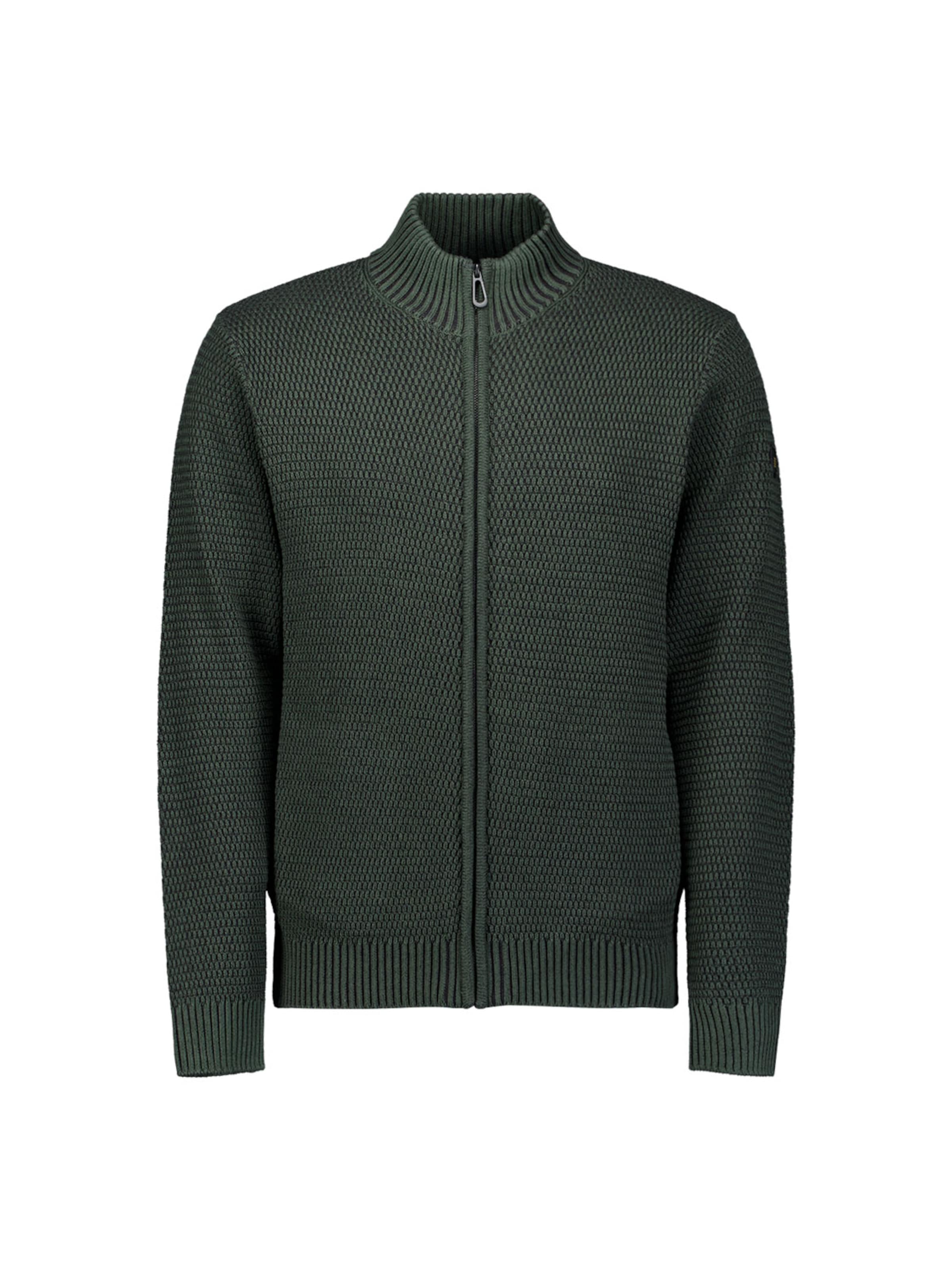 No Excess Strickjacke in Grün: Vorderseite