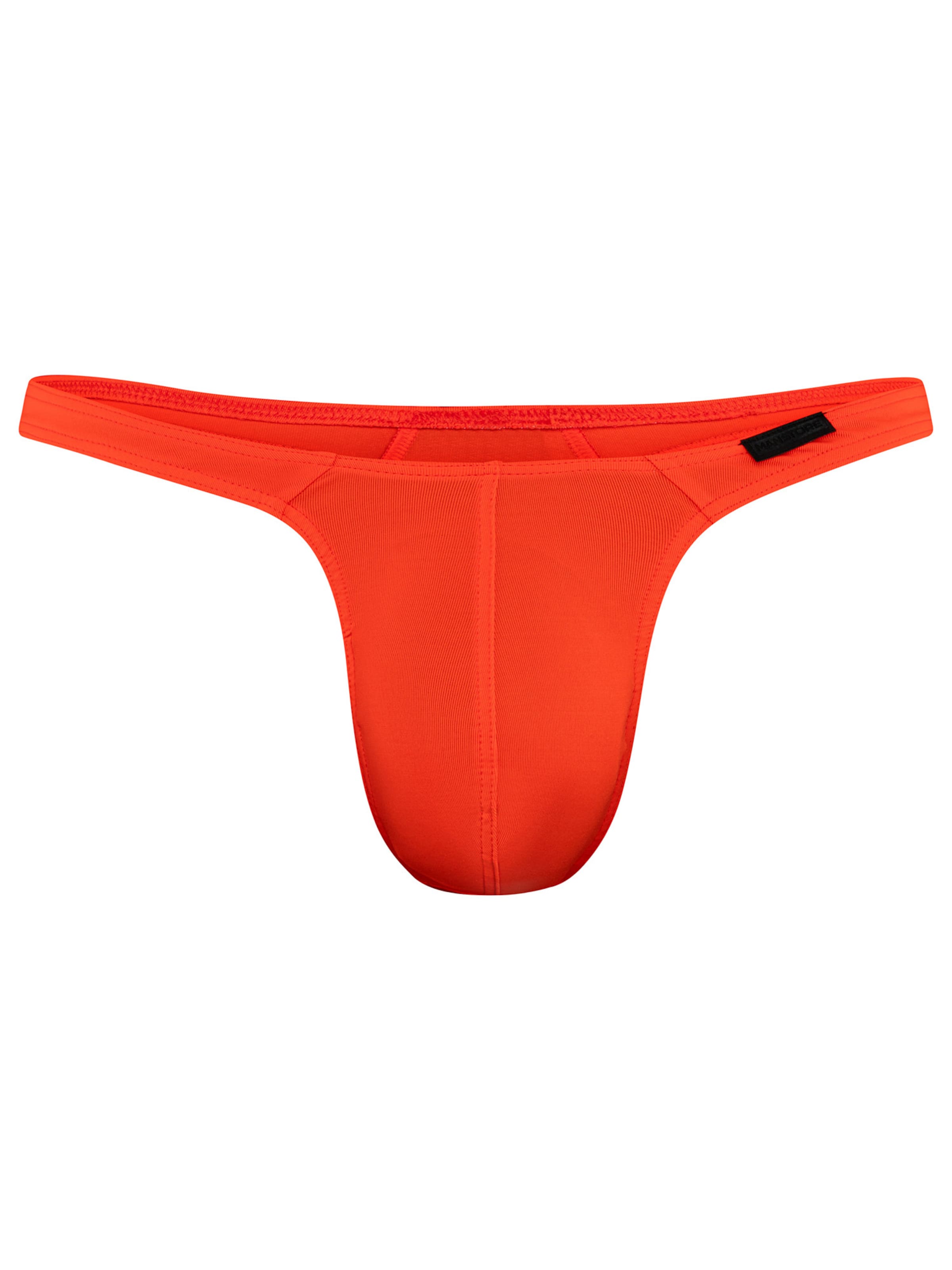 Manstore Panty '  Tower String 2623M' in Red: front