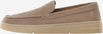 MANGO MAN Moccasins 'Easy' in Brown: front