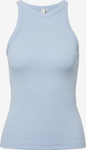 QS Top in Blau: Vorderseite