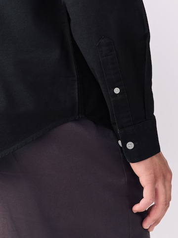 Slim fit Camicia di Next in nero