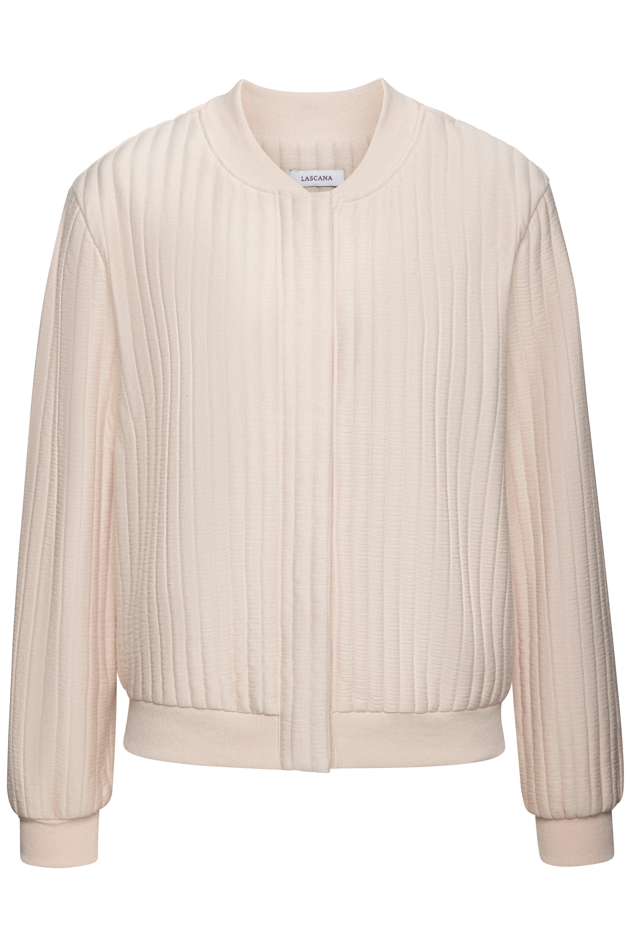 smėlio LASCANA Demisezoninė striukė: priekis