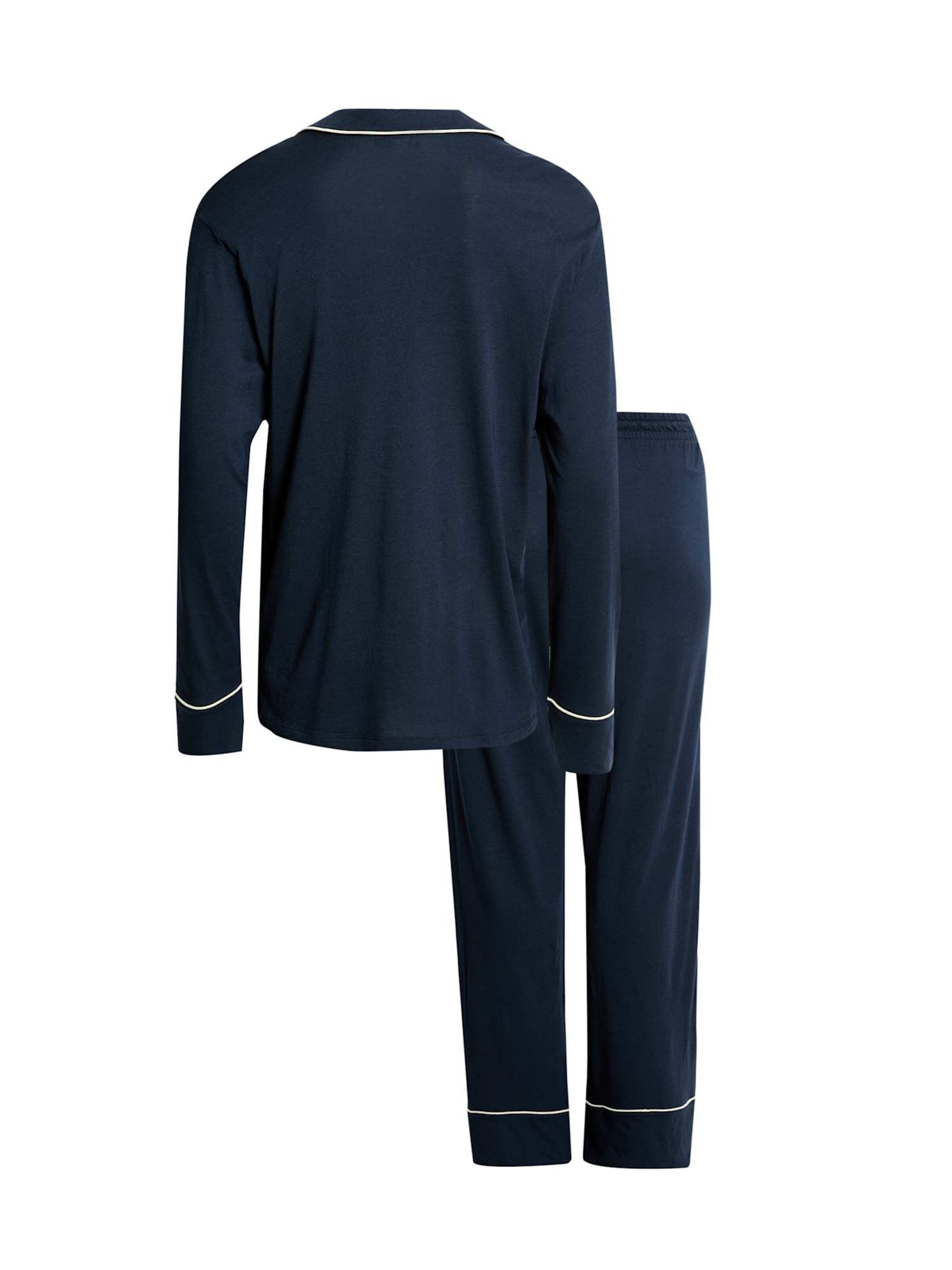 Marks & Spencer Pyjama in Blau