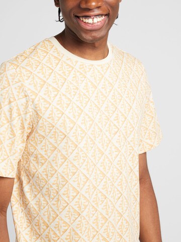 Tricou 'LINCOLN' de la JACK & JONES pe bej