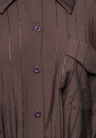 Robe faina en marron