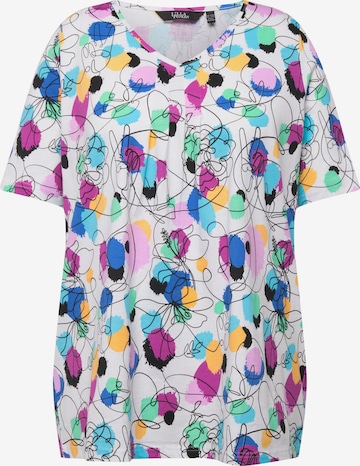 Ulla Popken Shirt in Wit: voorkant