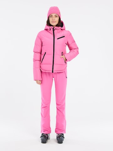 PROTEST Athletic Jacket 'PRTLUCID' in Pink