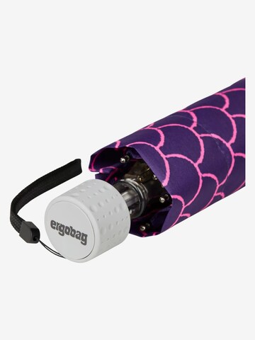 ergobag Umbrella 'Regenschirm Regenschirm' in Purple