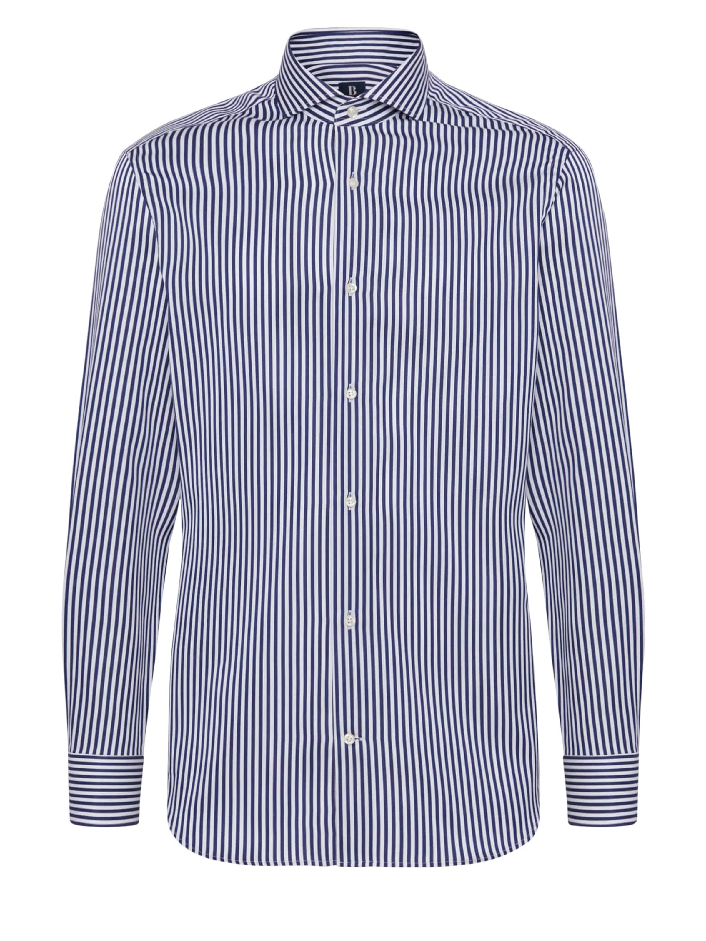 Boggi Milano Regular fit Πουκάμισο σε μπλε: μπροστά