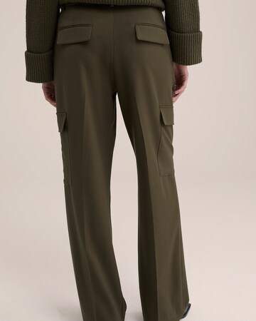 WE Studio Regular Cargo trousers in Green