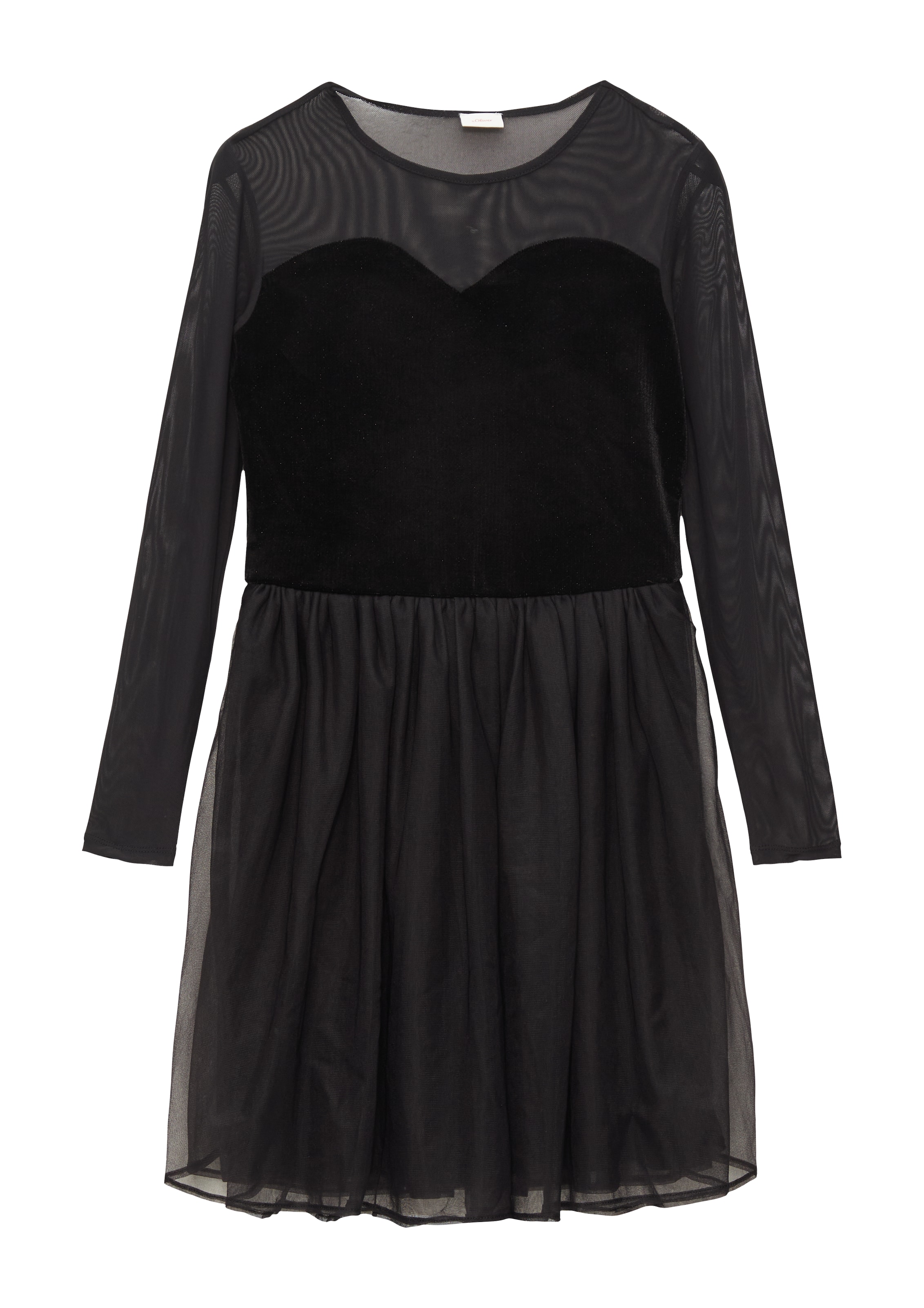 Robe s.Oliver en noir : devant