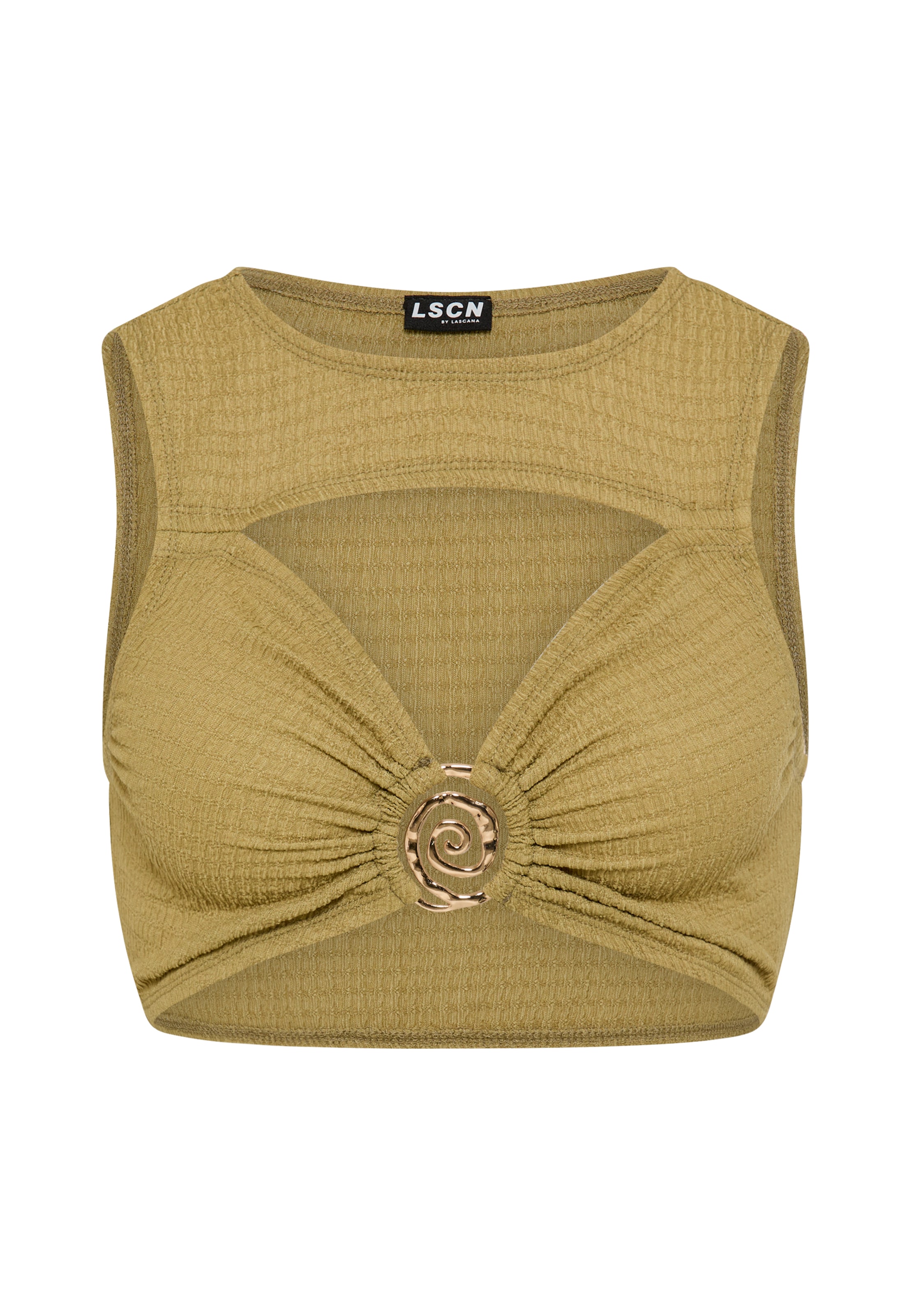 LSCN by LASCANA Top in Green: front