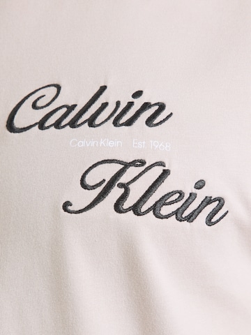 Calvin Klein Jeans Μπλουζάκι '30s' σε μπεζ