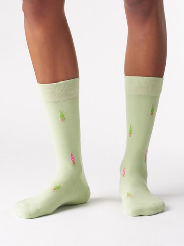 Von Jungfeld Socks 'RETRO ICONS' in Green