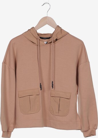 VERO MODA Sweatshirt & Zip-Up Hoodie in S in Beige: front