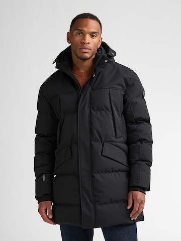 Petrol Industries Winter jacket in Black: front