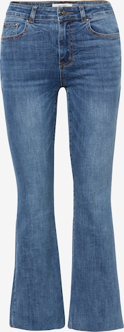 KOROSHI Rozkloszowany krój Jeansy w kolorze niebieski: przód