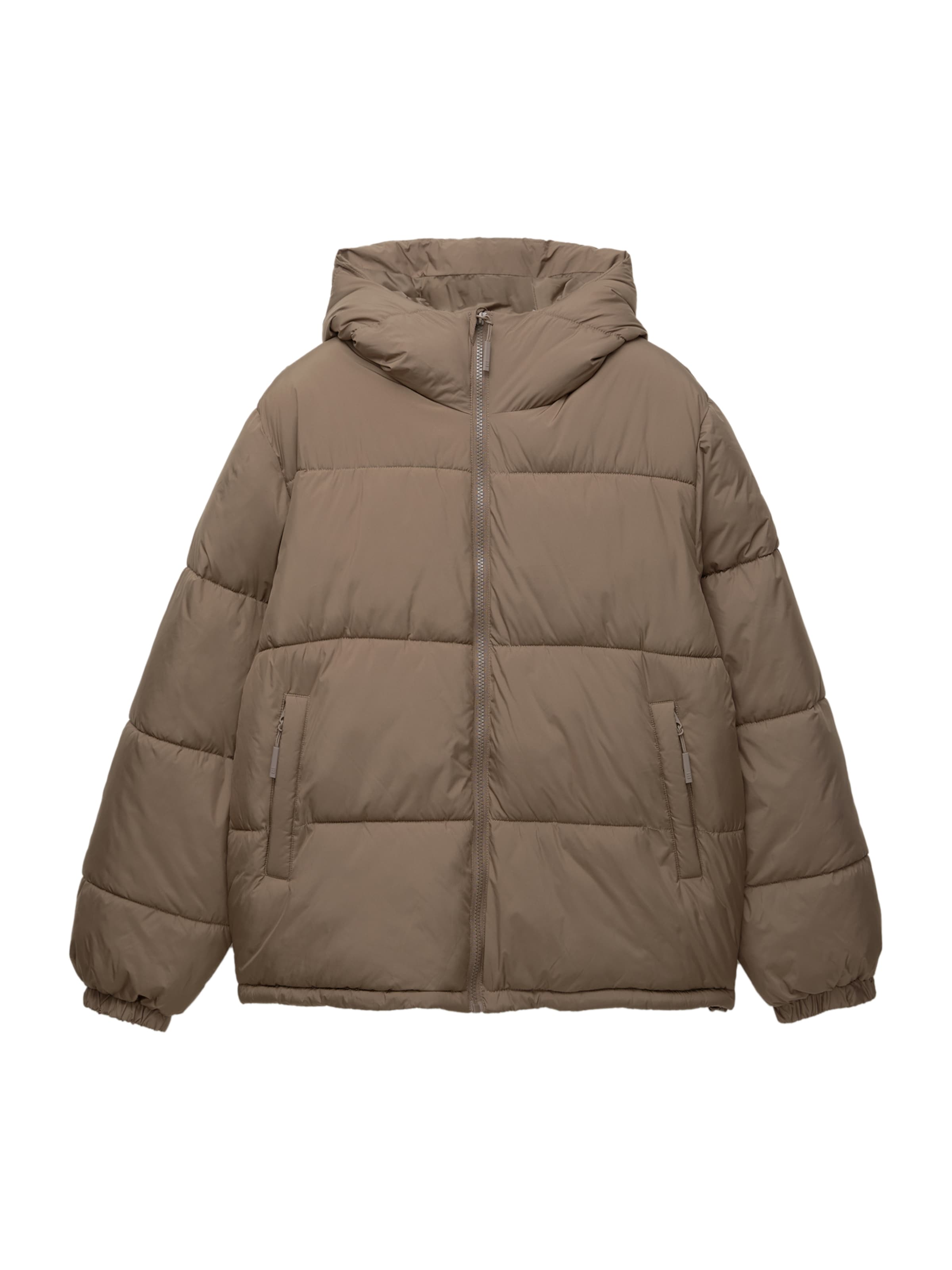 Geacă de iarnă Pull&Bear pe brocart, Vizualizare produs