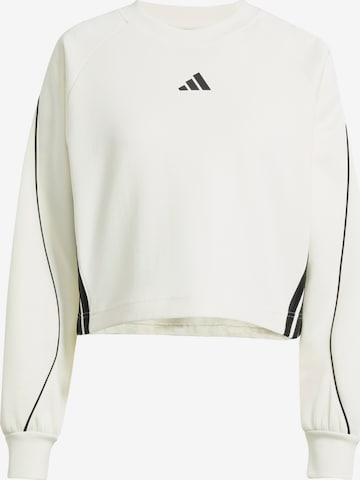 ADIDAS SPORTSWEAR Urheilullinen collegepaita 'STADIUM' värissä valkoinen: etupuoli