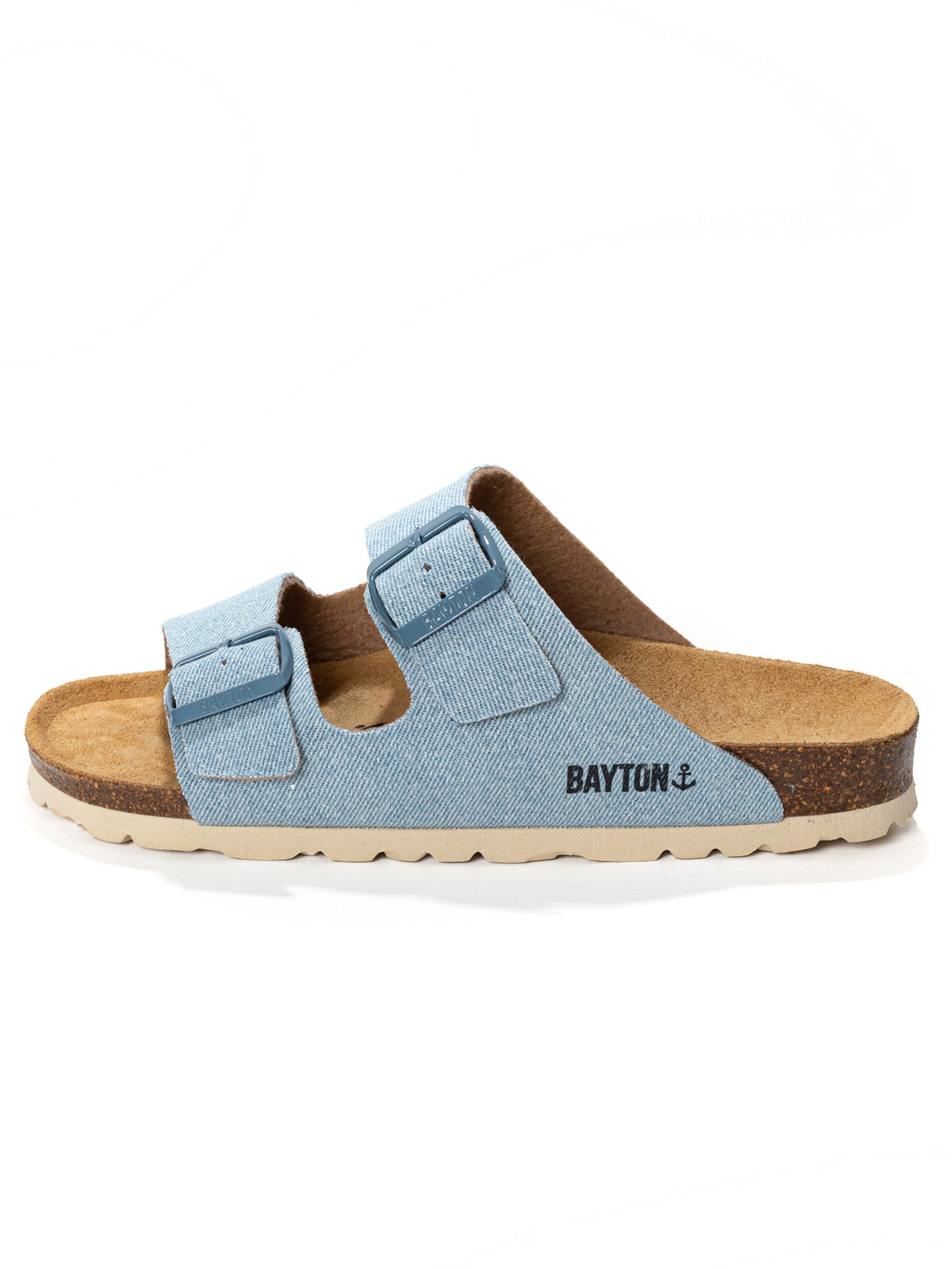 Bayton - Sapato aberto 'Atlas' em azul: frente