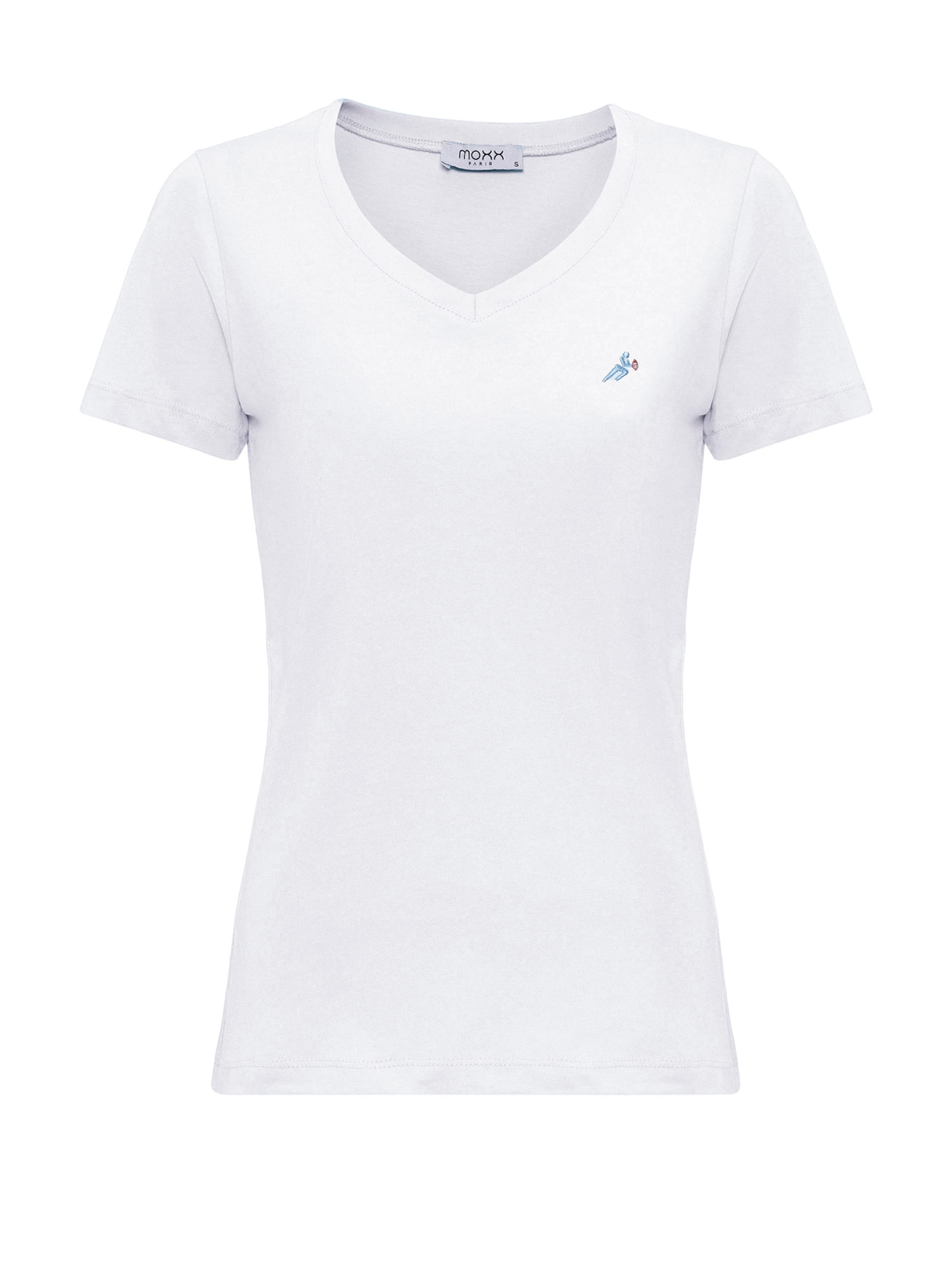 Moxx Paris Tričko – bílá: přední strana