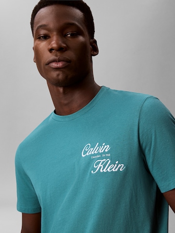Calvin Klein Jeans Regular Shirt in Groen