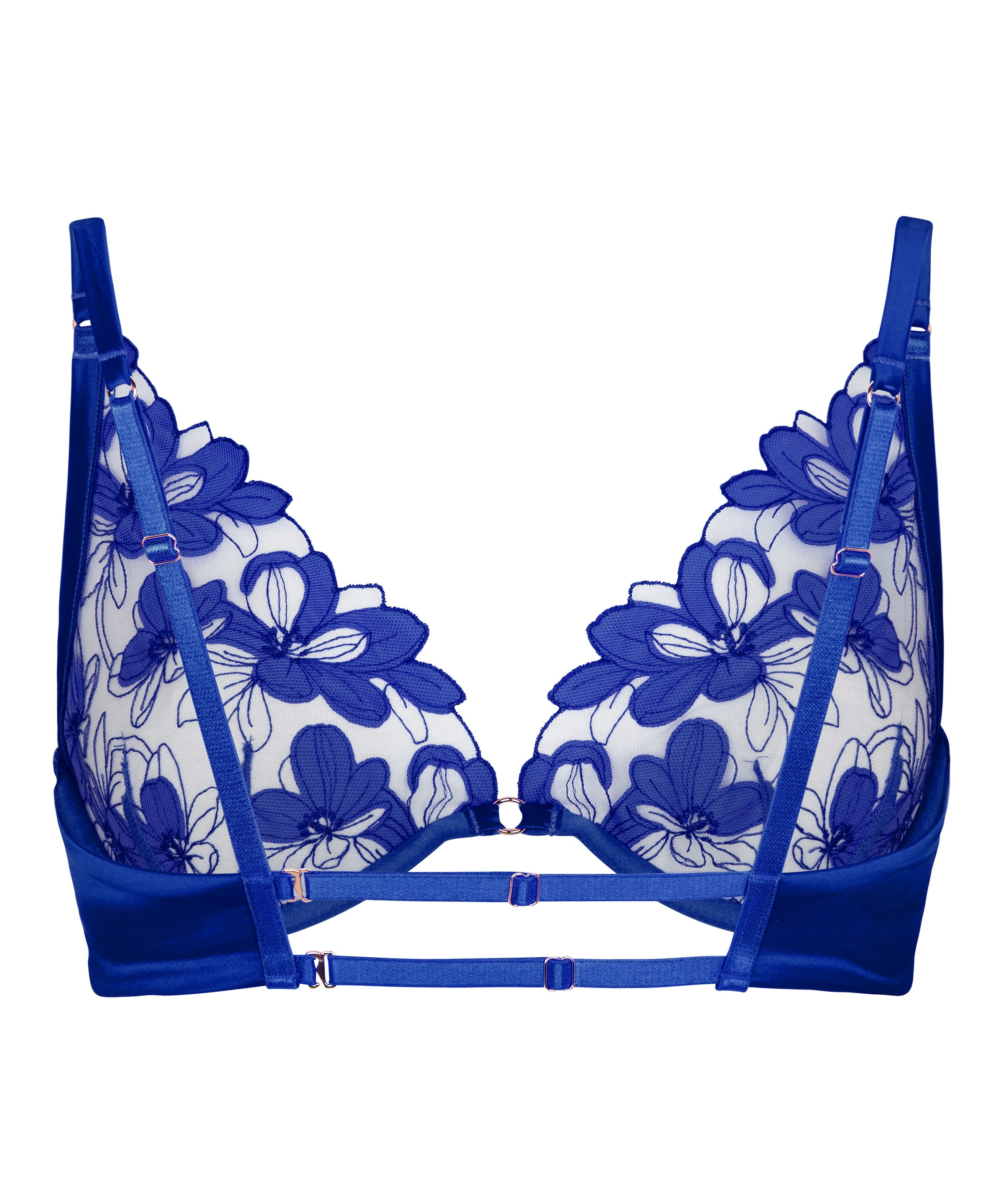Hunkemöller Triangel BH 'Beatrice' in Blauw