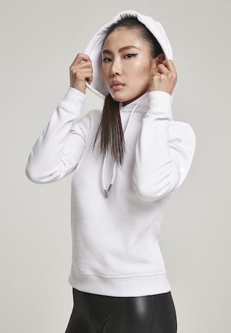 Urban Classics Sweatshirt in White: front