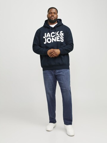 Sweat-shirt 'Ecorp' Jack & Jones Plus en bleu